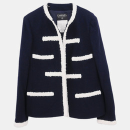 Chanel: Куртка без воротника 