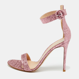 Gianvito Rossi: Розовые сандалии  Portofino
