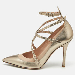 Valentino: Бежевые туфли 