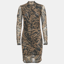 Hugo Boss: Коричневое платье 
