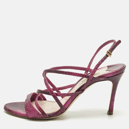 Miu Miu: Розовые сандалии 