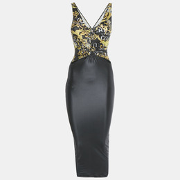 Versace Jeans Couture: Чёрное платье 