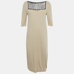 Class by Roberto Cavalli: Бежевое платье 