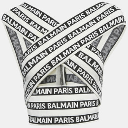 Balmain: Белый топ 
