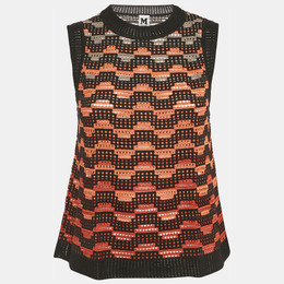 M Missoni: Чёрный топ 