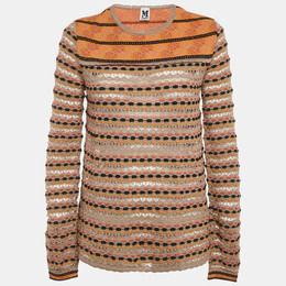 M Missoni: Топ с растительным принтом 