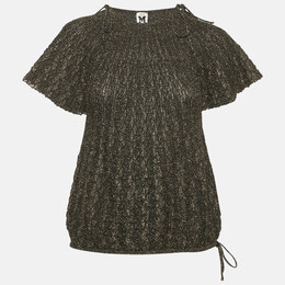 M Missoni: Чёрный топ 