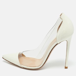 Gianvito Rossi: Белые туфли  Plexi