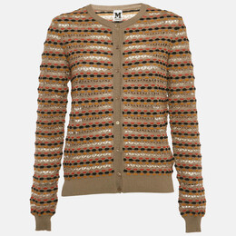 M Missoni: Бежевый кардиган 