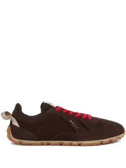 Bally: Коричневые кроссовки 