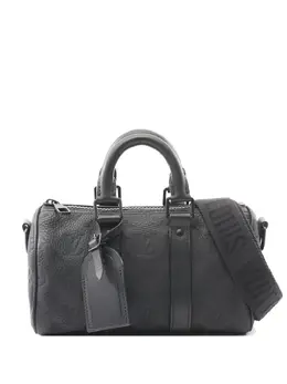 Louis Vuitton Pre-Owned: Чёрная сумка-шоппер 