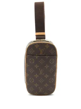 Louis Vuitton Pre-Owned: Коричневая сумка через плечо 