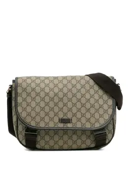 Gucci Pre-Owned: Коричневая сумка через плечо 