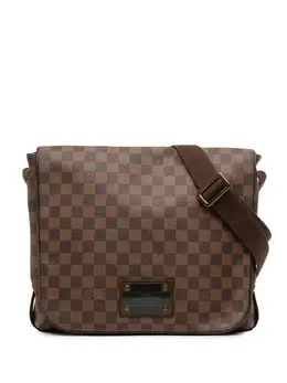 Louis Vuitton Pre-Owned: Коричневая сумка через плечо 