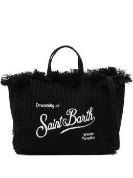 MC2 Saint Barth: Чёрная сумка-шоппер 
