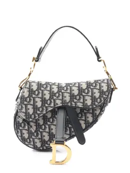 Christian Dior Pre-Owned: Голубая сумка 