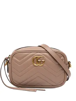 Gucci Pre-Owned: Коричневая сумка через плечо 