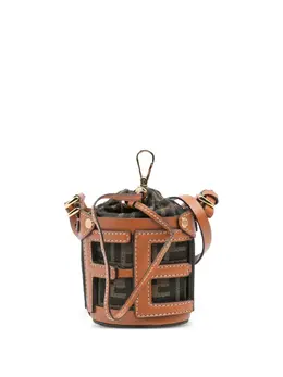 Fendi Pre-Owned: Коричневая сумка 
