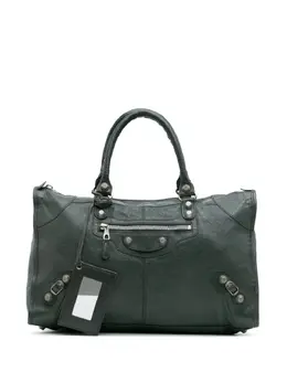 Balenciaga Pre-Owned: Зелёная сумка 