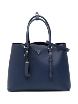 Prada Pre-Owned: Голубая сумка 