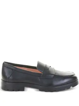 Santoni: Чёрные лоферы 