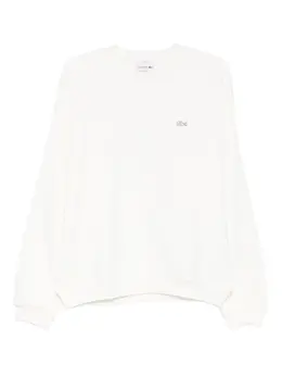 Lacoste: Белый свитшот 