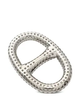 Hermès Pre-Owned: Серебристый шарф 