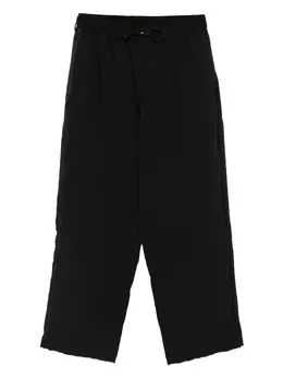 Y-3: Чёрные брюки 
