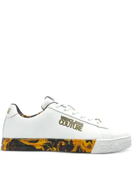 Versace Jeans Couture: Белые кроссовки 