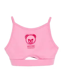 Moschino: Розовый бюстгальтер  Teddy Bear