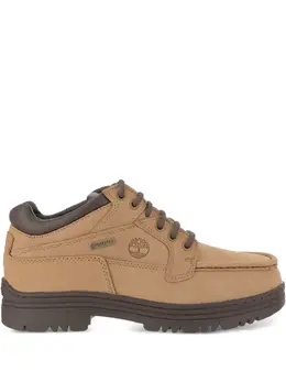 Timberland: Бежевые ботинки 