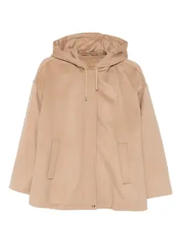 Max Mara: Пальто с капюшоном 