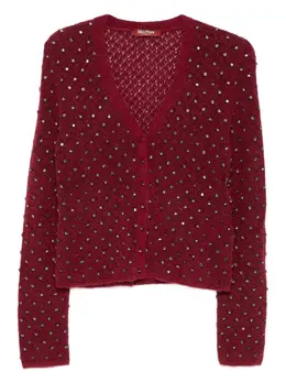 Max Mara: Красный кардиган 