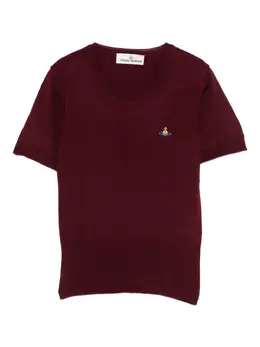 Vivienne Westwood: Топ  Orb с коротким рукавом