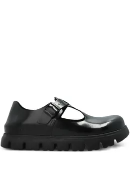 Birkenstock: Чёрные лоферы 