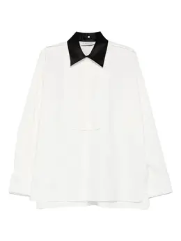 Lanvin: Рубашка с воротником 