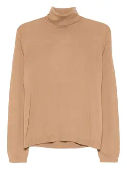 Max Mara: Бежевый свитер 
