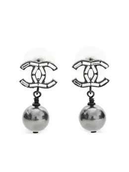 CHANEL Pre-Owned: Серьги 