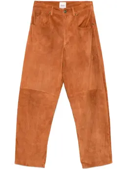 ISABEL MARANT: Коричневые брюки 