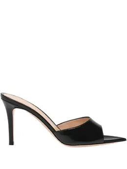 Gianvito Rossi: Чёрные сандалии  Elle