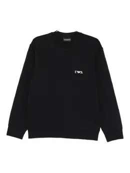 Emporio Armani: Синий свитшот 