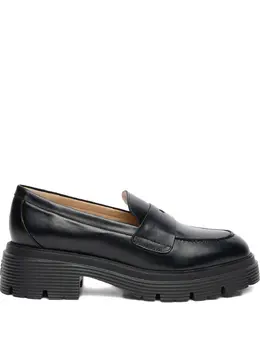 Stuart Weitzman: Чёрные лоферы 