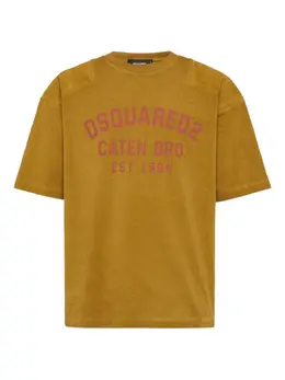 DSQUARED2: Жёлтая футболка 