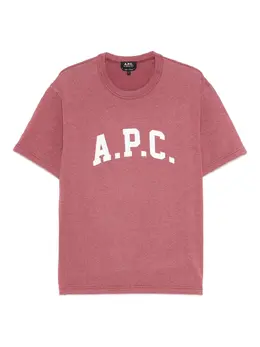 A.P.C.: Футболка с принтом 