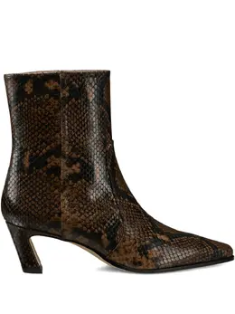 Stuart Weitzman: Тёмные ботинки 