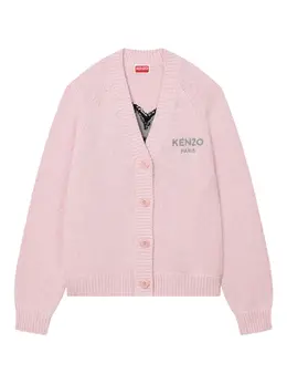Kenzo: Кардиган с цветочным принтом 