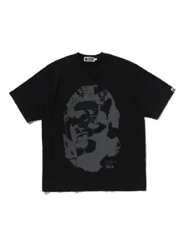 A BATHING APE®: Чёрная футболка 