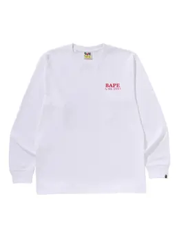 A BATHING APE®: Футболка с длинным рукавом 