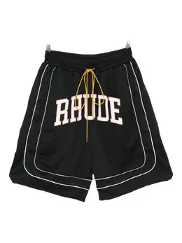 RHUDE: Чёрные шорты 