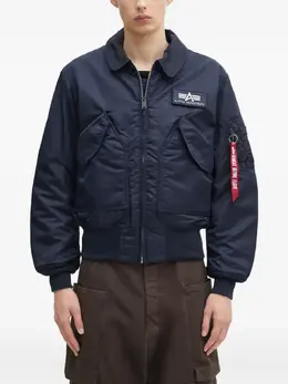 Alpha Industries: Голубая куртка 